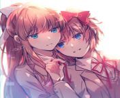 (F4F) Monika and Sayori rp?? I dont mind playing ether one, as long as Monika is the dom. from ether gwei