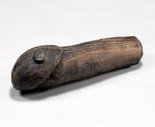 [GTS] Wooden penis was found in 1974 in an ancient korean pond from the kingdom of Silla, now exhibited in the National museum of Gyeongju.Academics presume it was used for ritual purposes, but some think it was actually used as a dildo by the court becau from choda dildo an the