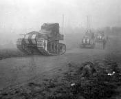 Aug 22 1918 British Medium Mark A Whippet tanks advance past the body of a dead soldier, moving to an attack along a road near Achiet-le-Petit, France, on August 22, 1918. from neek 8502 medium jpg from neek info view photo