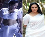 shwetha menon in white from shwetha menon tamilsexserial actress gayathri nude f