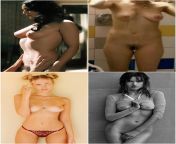 Monica Belluci vs Sarah Silverman vs Polina Malinovskaya vs Alessandra Ambrosio from monica belluci nude pussy
