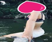 Sexy river bikini Booty from hot sexy river scence