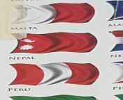 The horrific way Nepal&#39;s flag is shown in my Geography classroom from sany laye
