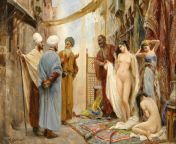 The slave market by Fabio Fabbi (Italian, 1861-1946) from 天发娱乐移动版→→1946 cc←←天发娱乐移动版 czfo