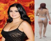 Love this side by side photo showing the best of Ariel Winter from nude celebs best of debora caprioglio