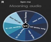 Last few days to spin my wheel for only 5&#36;! Give yourself a Christmas gift from give master his christmas gift asmr audio porn for women