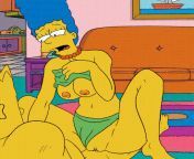 Marge Simpson fucks on Bart Simpson TABOO ( The Simpsons ) from bart simpson butt
