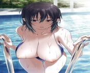 Hot busty girl getting out of the pool [Original] from hot busty girl bra panty nude fucking couple sexdhvi porn fuck in tample video