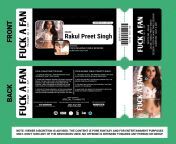 fuck a fan ticket 007 featuring rakul preet singh from telugu actress rakul preet