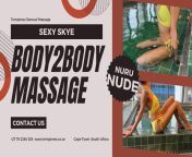 Nude Massage ?South Africa, Cape Town with Sexy Skye from south africa yellow bone pussy nude