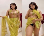 Do you like what Im hiding under my saree ? from 17 sex saree