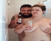 Cheeky nip slip with a can of ros and a classic Asahi. Cheers to a public holiday! (NSFW) from sexy tiktok latina ray santtos shows nip slip with tan lines on