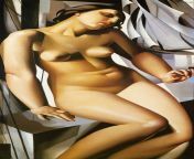 Tamara De Lempicka - Nude with Sailboats (1931) from tamara zaitseva nude