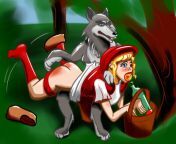 werewolf spanking little red ridinghood (f4m) from spanking little teen