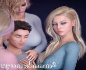My Cute Roommate 2 from all sex scenes from the game my cute roommate 2 hd