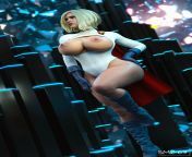 Power Girl Tits Exposed (Smz-69) [DC] from 69 position aunty