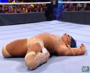 Sasha Banks laid out like a bitch from liana banks