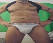 Dad (62) wants to initiate you into how to wear a jock... from how to wear cup breast