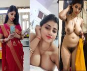 Cute house wife saree strip from saree strip videos