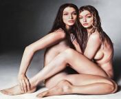 Bella Hadid and Gigi Hadid Sexy from gigi hadid fake porn