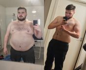 M/29/6&#39;4&#34; [320lbs &amp;gt; 220lbs = 100lbs] 2year progress, calorie deficit first year, then maintenance combined with weight lifting for the past year. from 434 anonib