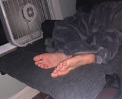 Sleeping Teen GF Feet from sleeping teen groped