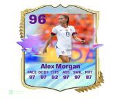 96 Alex Morgan!!!? Best overall card so far! from francety alex morgan alexavip onlyfans porn video leaked