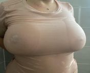 Oh no I wet my shirt! from modelingdvds alexis wet teenukanya