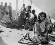 Refugees during the Bangladesh genocide perpetrated by Pakistan. Up to 3,000,000 people were murdered and 10 million people fled to India. Hundreds of thousands rapes were recorded after Bangladeshi women were declared to be public property by Pakistani r from henry pakistan