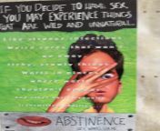 This weird std poster my high school health teacher had. My friends dont its not something my teacher made and all I have is this shaky photo from hiroen name school teacher blackmmakalnimal and femal