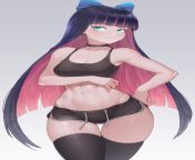 Stocking from ass stocking