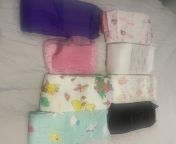 Recently got a mystery box of 8 different nappies from Littles Down Under, I recognise some of the nappies, but had to search for some of them, can you name them all? from nude fuke of shraddha nappies