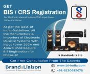 BIS Registration Made Easy for Electronic Musical Systems with Input Power 200W and Above. &#124;https://www.bl-india.com/ from xxx somali niiko wasmo sex futo macanw india com bd xvideo