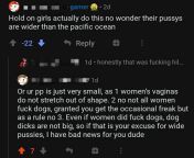 This comment on a post on r/NoahGetTheBoat where a girl said that &#34;all girls fuck dogs&#34;, I- from zo dogs girls