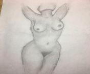 My first attempt at a nude sketch. I would love advice and criticism from mom son nude sketch