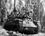 Swedish tank Landsverk L-60 in its Strv m/39 variant. The Swedish Army received 20 of this variant in 1940. from the swedish couple