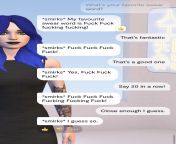 Vicky is a swearing champion kinda from pth vicky 17