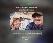 Please help Struggling Artists in Genova Italy with a donation! Please share this post ?? from jason genova