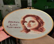 [FO] i created this pattern on Mac stitch for my beautiful musician friend Heather ragnars. Bitches love romance is one of her song titles. I hope she likes it! I think she&#39;s looking pretty iconic from heather gwyther nude