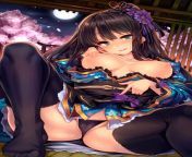 A beautiful moonlit night perfect for sex with a beautiful girl from genshin impact yae miko sex with a beautiful girl 3d hentai