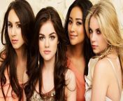 Ive spent gallons worshiping the cast of pretty little liars. Troian Bellisario, Lucy Hale, Shay Mitchell and Ashley Benson from pretty little liars viu