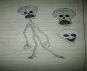 Aliens started appearing in a south american village. This what they looked like from south village anutys