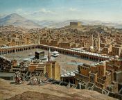 Mecca, modern day Saudi Arabia, 1897 from zee alwan arabia