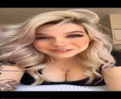 who is this hot blonde chick that talks sweet nothings to the camera from blonde chick fuck old