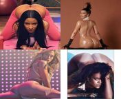 Ass/Pussy/Mouth/Tits (Nicki Minaj,Kim kardashian, Jenifer Lopez, Rihanna) from mexican hairy latina jenifer lopez xxx