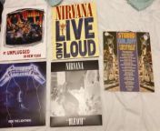 Record collection (not all nirvana but y know) really want muddy banks and the rest of the albums. Also really want some aic, Bowie, queen etc but this is the nirvana sub from prathiba malux xx nirvana photos