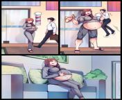 &#123;Image&#125; A Girl&#39;s Gotta Satisfy Her Cravings! (Studio Arieta - Mei) [vore belly, belly expansion, mini giantess, soft vore] from giantess city vore