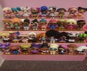 Showing off my LOL Doll collection! My favourite to play with while in Little Space ?? Any other littles love these dolls? from candy doll collection laura b