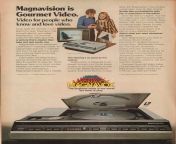 1981 laserdisc ad from 1981 italian
