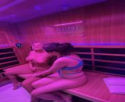 Lets just say this sauna got extra hotvideos on my OF! from av4 us hot videos 35
